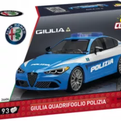 COBI KLOCKI ALFA ROMEO GIULIA QUADRIFOGLIO POLIZIA