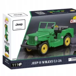 KLOCKI COBI-24517 SAMOCHÓD YOUNGTIMER JEEP WILLYS CJ-2A 111 KL.