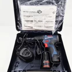 WKRETARKA BOSCH GSR 120-LI +ŁAD + 2X AKU 2AH + ŁAD + WAL