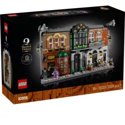 ZESTAW KLOCKÓW LEGO ICONS 10351 SHERLOCK HOLMES: BOOK NOOK