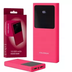 POWERBANK COLORUM 10000MAH CZERWONY
