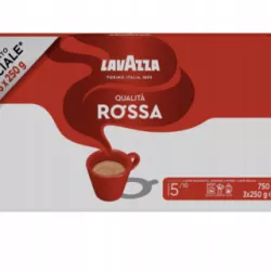KAWA MIELONA LAVAZZA QUALITA ROSSA 750G (3X250G)