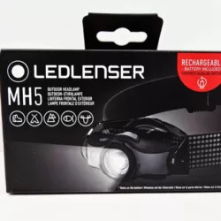 AKUMULATOROWA LATARKA CZOŁOWA LED LENSER MH5 400LM