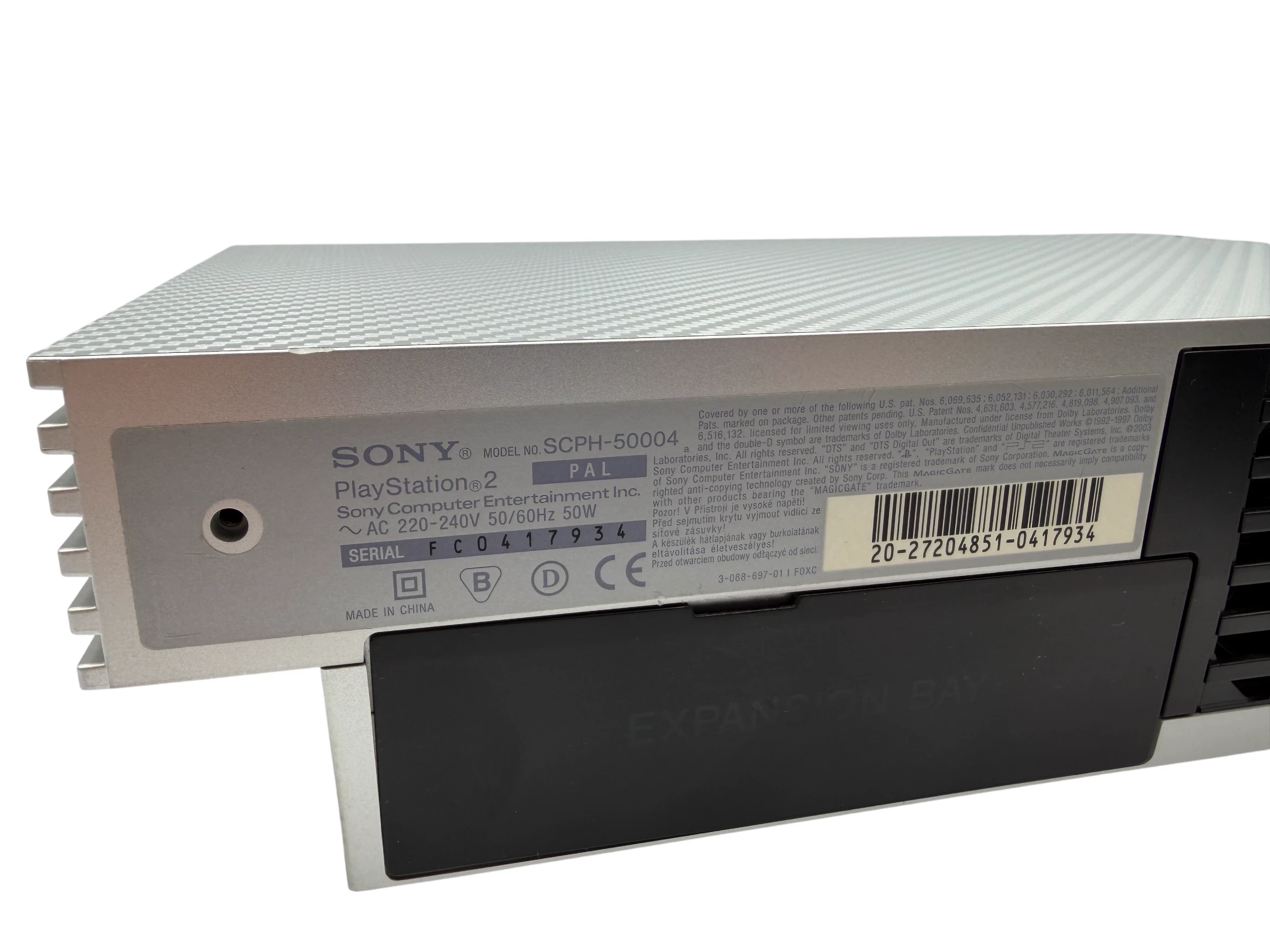 konsola-sony-playstation-2-scph-50004-wersja-limitowana-pad-karta-certyfikaty-zgodnosci-218669-1
