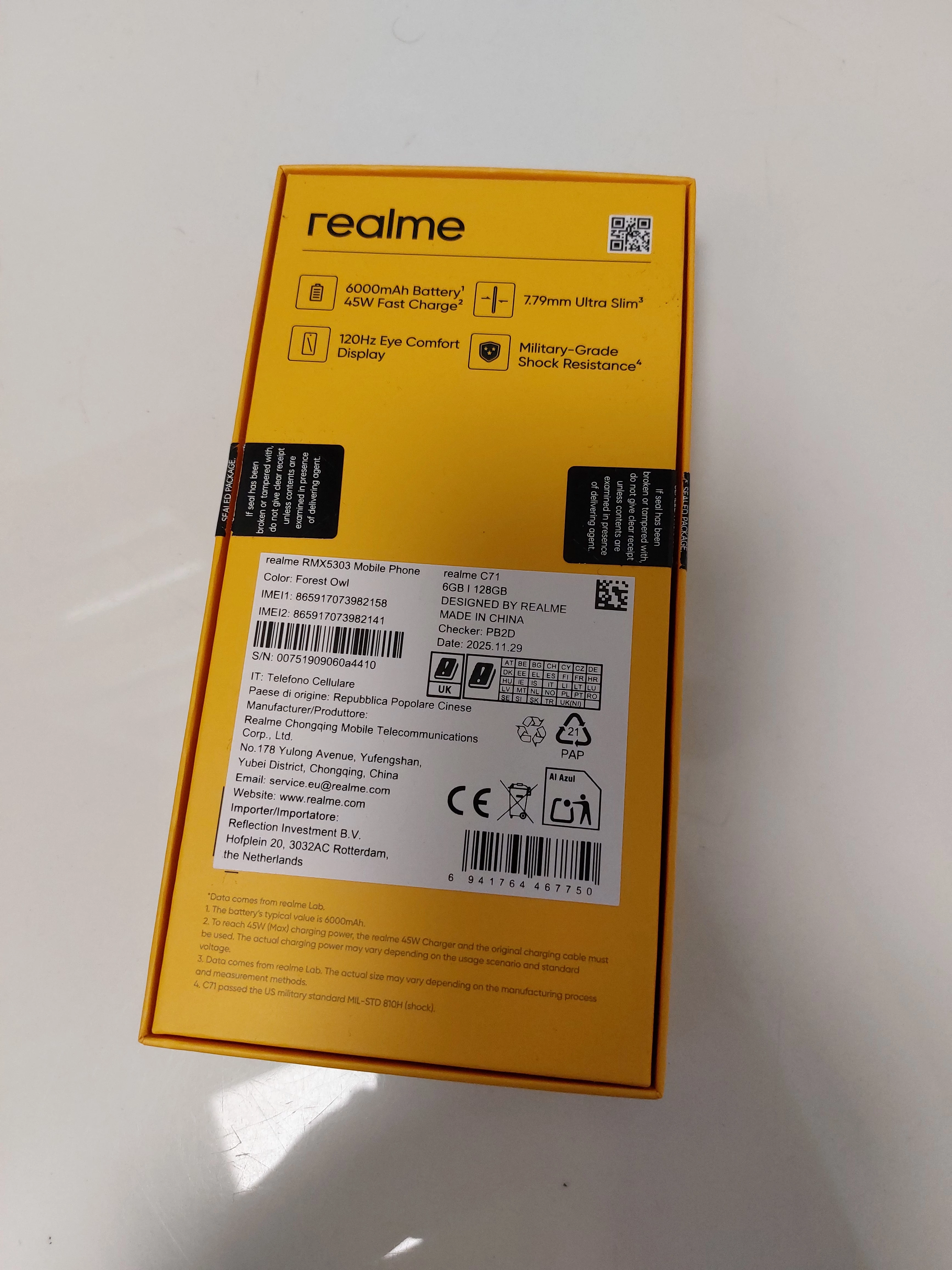telefon-realme-c71-nfc-6gb128gb-komplet-kod-producenta-rmx5303