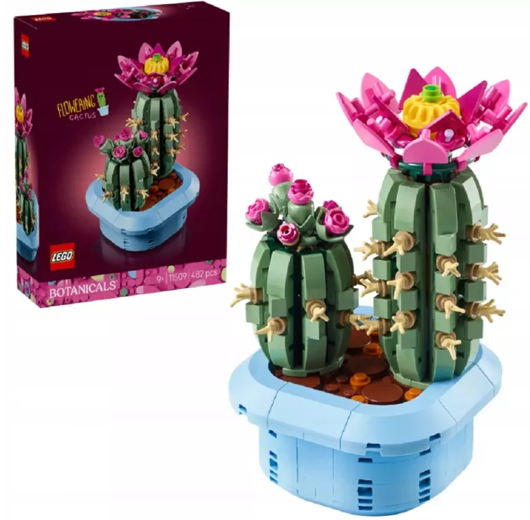 LEGO 11509 BOTANICAL COLLECTION KWITNCY KAKTUS KWIATY DONICZKOWE PREZENT |  Loombard.pl
