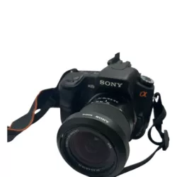 BEZLUSTERKOWIEC BODY SONY ALFA A200 + OBIEKTYWY 18-70 + TORBA