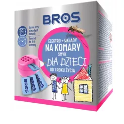 BROS ELEKTROFUMIGATOR Z WKŁADAMI DLA DZIECI DO 1 ROKU ŻYCIA