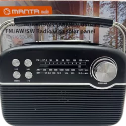 RADIOODTWARZACZ MANTA RADIOODTWARZACZ MANTA RDI916 Z PANELEM SOLARNYM