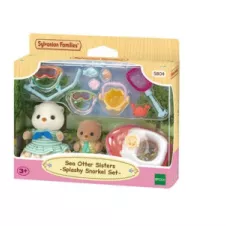 SYLVANIAN FAMILIES EPOCH ZESTAW 5804 SIOSTRY WYDR MORSKICH NA WAKACJACH