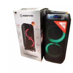 POWER AUDIO MANTA SPK5310PRO 120W BLUETOOTH RADIO FM MIKROFON KARAOKE CZAR