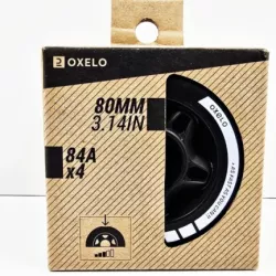 4 KOŁA OXELO 80 MM 84A DO ROLEK FITNESS FIT