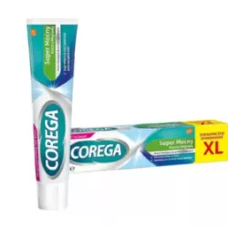 COREGA KREM MOCUJĄCY DO PROTEZ ZĘBOWYCH SUPER MOCNY, MOCNO MIĘTOWY 70G