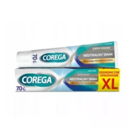 COREGA KREM MOCUJĄCY DO PROTEZ ZĘBOWYCH SUPER MOCNY NEUTRALNY 70G