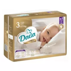 DADA EXTRA CARE 3 - PIELUSZKI PIELUCHY ROZMIAR 3 MIDI 4-9KG - 40 SZTUK