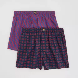 BOKSERKI LOOSE FC BARCELONA R. XL 2-PAK