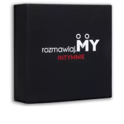 PREZENT GRA DLA PAR ROZMAWIAJ.MY INTYMNIE 50 KART 90 PYTAŃ ROZPALCIE EMOCJ