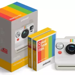 APARAT POLAROID NOW GEN 3 BIAŁY + KOLOROWE WKŁADY 16 SZT