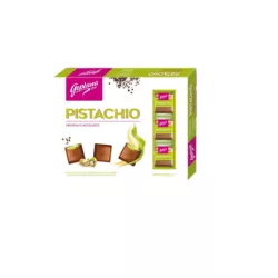 CZEKOLADKI PISTACJOWE PISTACHIO, BOMBONIERKA 200G GOPLANA 01/27
