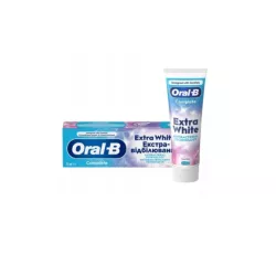 ORAL-B COMPLETE EXTRA WHITE PASTA DO ZĘBÓW, CZYSTOŚĆ JAMY USTNEJ 75 ML