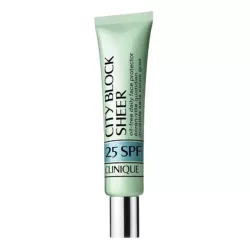 CLINIQUE CITY BLOCK SHEER OIL FREE DAILY FACE PROTECTOR SPF 25 40ML
