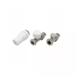 ZESTAW TERMOSTATYCZNY PROSTY 1/2" C NIKIEL SCHLOSSER