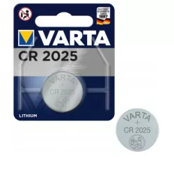 1 X VARTA CR2025 3V BATERIA LITOWA GUZIKOWA DO PILOTÓW, ZEGARKÓW I WAG