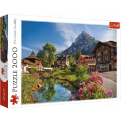 PUZZLE TREFL PREMIUM 2000 ELEMENTÓW ALPY LATEM 27089