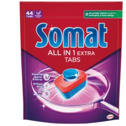 KAPSUŁKI DO ZMYWARKI SOMAT ALL IN 1 EXTRA 44 SZT