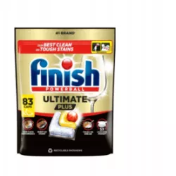 FINISH /928/ POWERBALL KAPSUŁKI DO ZMYWARKI ULTIMATE PLUS CYTRYNOWE 83 SZT