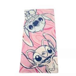 RĘCZNIK STITCH RÓŻOWY 70X140  SINSAY