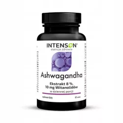 INTENSON ASHWAGANDHA 10MG 60 TABLETEK RELAKS SPOKÓJ STRES WYCISZENIE