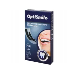 PASKI OPTISMILE DOMOWE WYBIELANIE ZĘBÓW WĘGIEL AKTYWNY 28 SZT