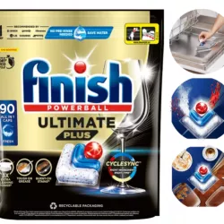 FINISH ULTIMATE PLUS FRESH KAPSUŁKI DO ZMYWARKI 90 SZTUK 5908252018444