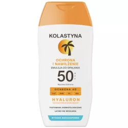 EMULSJA DO OPALANIA WODOODPORNA SPF50 KOLASTYNA OCHRONA NAWILŻENIE 150ML