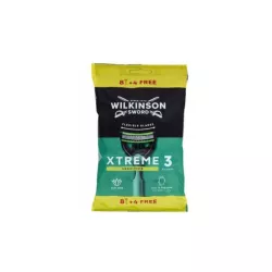 WILKINSON SWORD XTREME3 JEDNORAZOWE MASZYNKI DO GOLENIA DLA MĘŻCZYZN 12SZT
