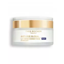 YVES ROCHER ANTI AGE GLOBAL KREM WIELOZADANIOWY DO TWARZY NA NOC 50 ML