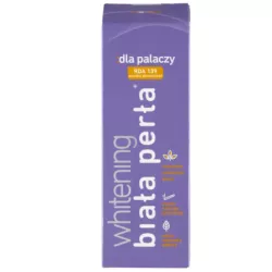 BIALA PERLA PASTA DO ZEBOW WYBIELAJACA DLA PALACZY 75 ML