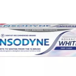 PASTA DO ZĘBÓW SENSODYNE ADVANCED WHITE GŁĘBOKIE CZYSZCZENIE 75ML