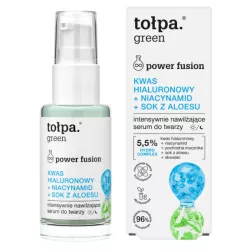 TOŁPA GREEN POWER FUSION KWAS HIALURONOWY NAWILŻAJĄCE SERUM DO TWARZY 30ML