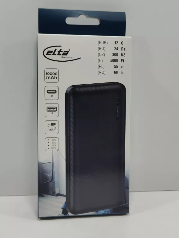 POWERBANK TEDI ELTA 10000 MAH ZAPAKOWANY