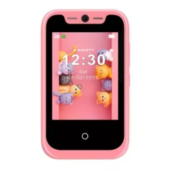KIDIPHONE + SMARFTON DLA DZIECI Z KARTĄ SIM RÓŻOWY 5906800867018