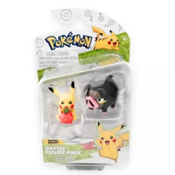 POKEMON ZESTAW 2 FIGURYKI BITEWNE PIKACHU LECHONK PKW410