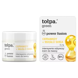 KREM ODŻYWIAJĄCY TOŁPA POWER FUSION DO TWARZY DZIEŃ I NOC 50ML MASŁO SHEA