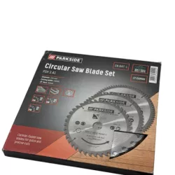 TARCZE TARCZA PIŁY 210MM ZESTAW 3 SZT PARKSIDE