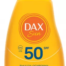 DAX SUN WODOODPORNA EMULSJA DO CIAŁA SPF 50 DLA DOROSŁYCH DZIECI +6M 200ML