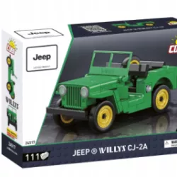 KLOCKI COBI-24517 SAMOCHÓD YOUNGTIMER JEEP WILLYS CJ-2A 111 KL.