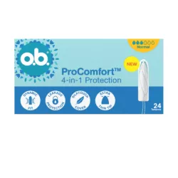 O.B. PROCOMFORT NORMAL TAMPONY 24 SZTUKI