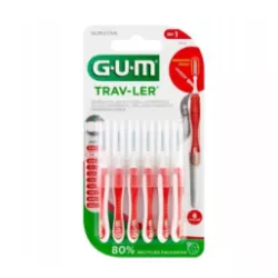 SZCZOTECZKI MIĘDZYZĘBOWE SUNSTAR GUM TRAV-LER 0,8MM 6 SZTUK
