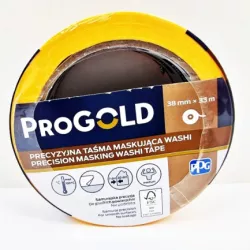 PROGOLD 663077 TAŚMA PRECYZYJNA ŻÓŁTA 38MMX33M